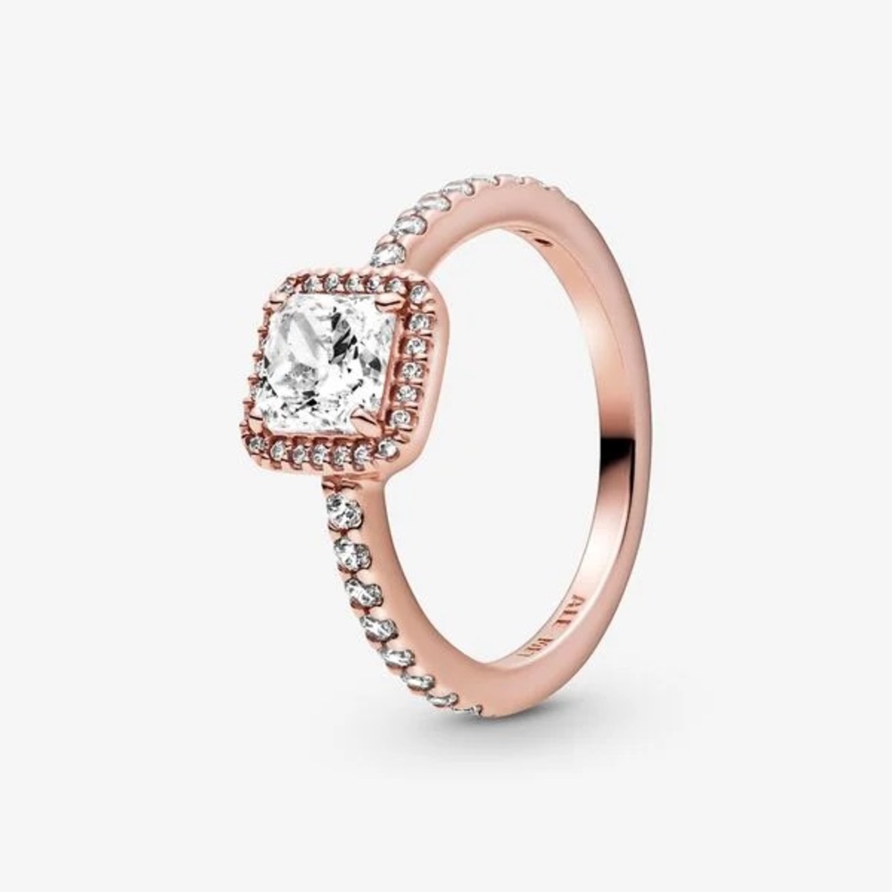 PANDORA • Timeless Elegance Rose Gold Ring